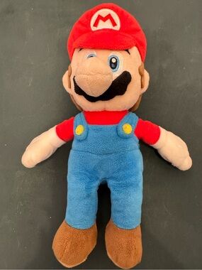 Nintendo MARIO Plush Super Mario Brothers Toy Stuffed Animal Doll 8”